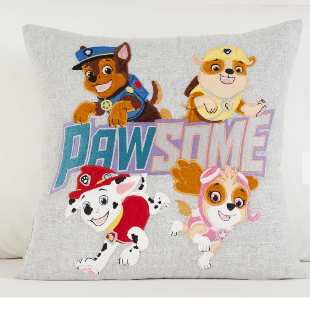Pottery Barn Paw Patrol PAWsome Pillow